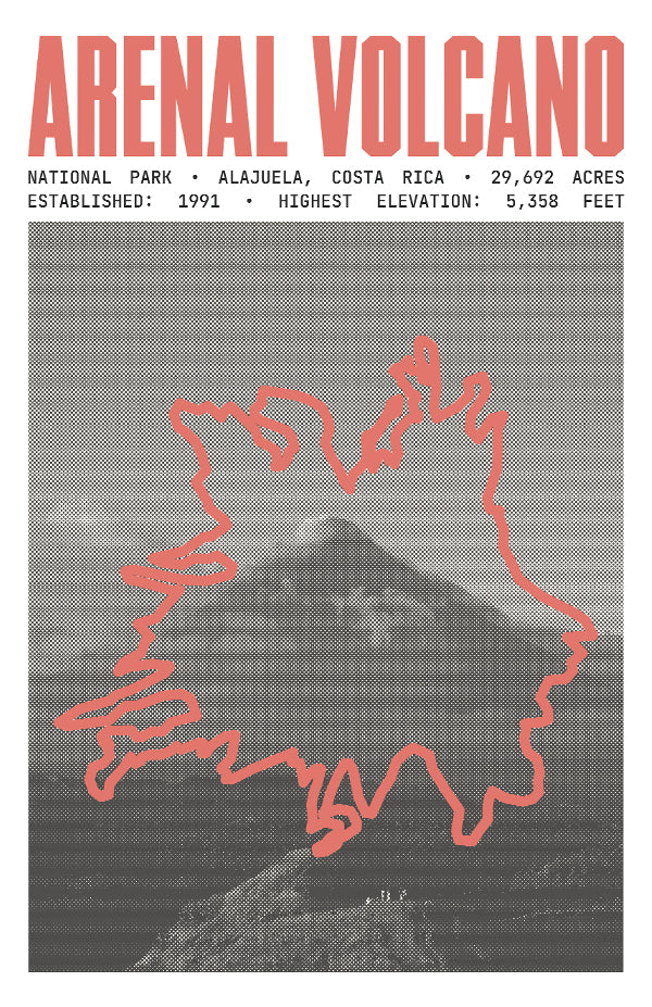 Arenal Volcano National Park Poster
