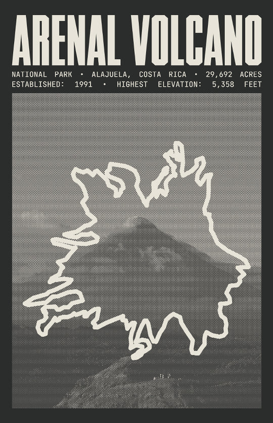 Arenal Volcano National Park Poster