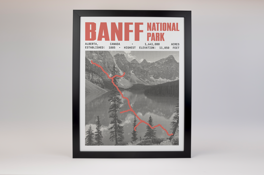 Banff National Park Poster