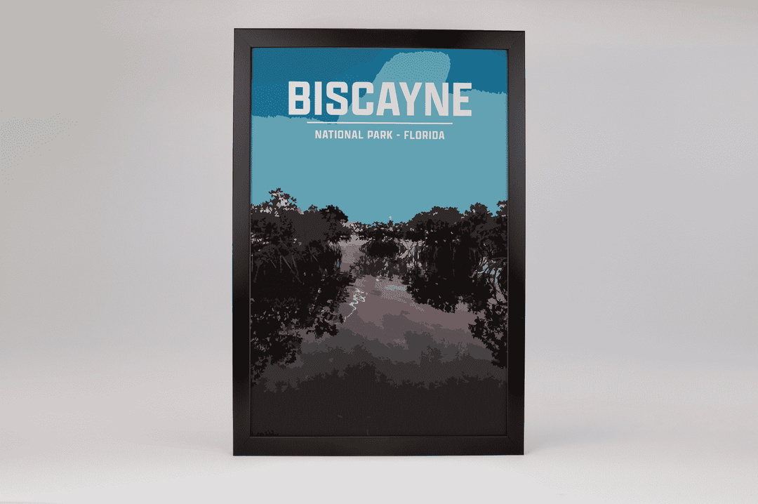 Biscayne National Park Print | Vintage Style