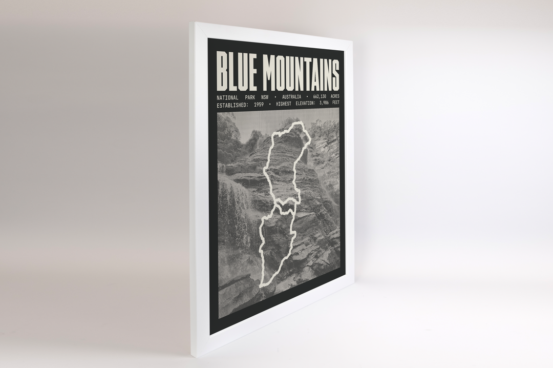 Blue Mountains National Park Poster