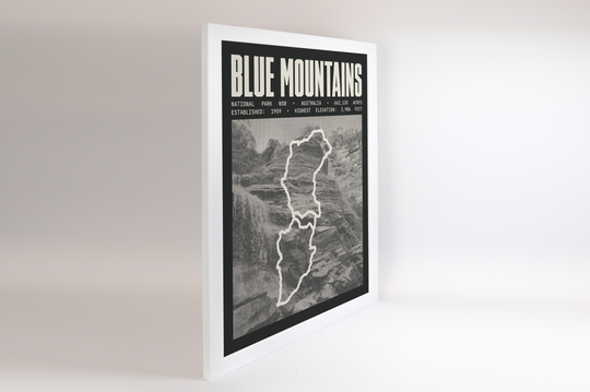 Blue Mountains National Park Poster