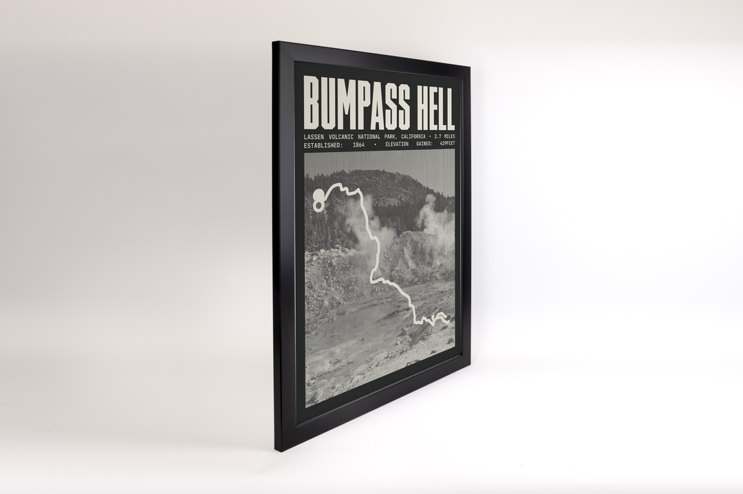 Bumpass Hell Poster | Lassen Volcanic National Park Prints