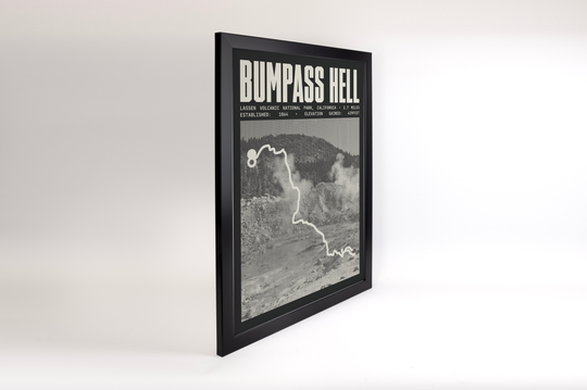 Bumpass Hell Poster | Lassen Volcanic National Park Prints