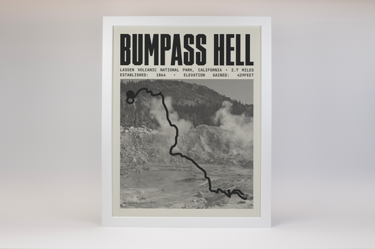Bumpass Hell Poster | Lassen Volcanic National Park Prints