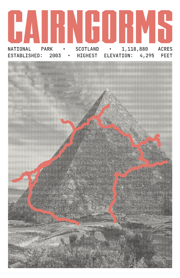 Cairngorms National Park Poster