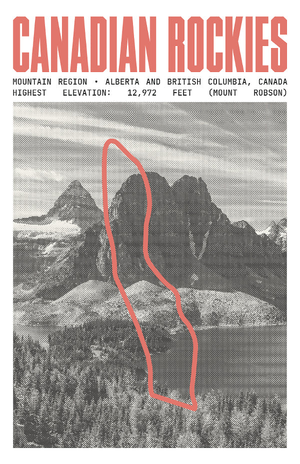 Canadian Rockies Poster