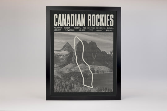 Canadian Rockies Poster