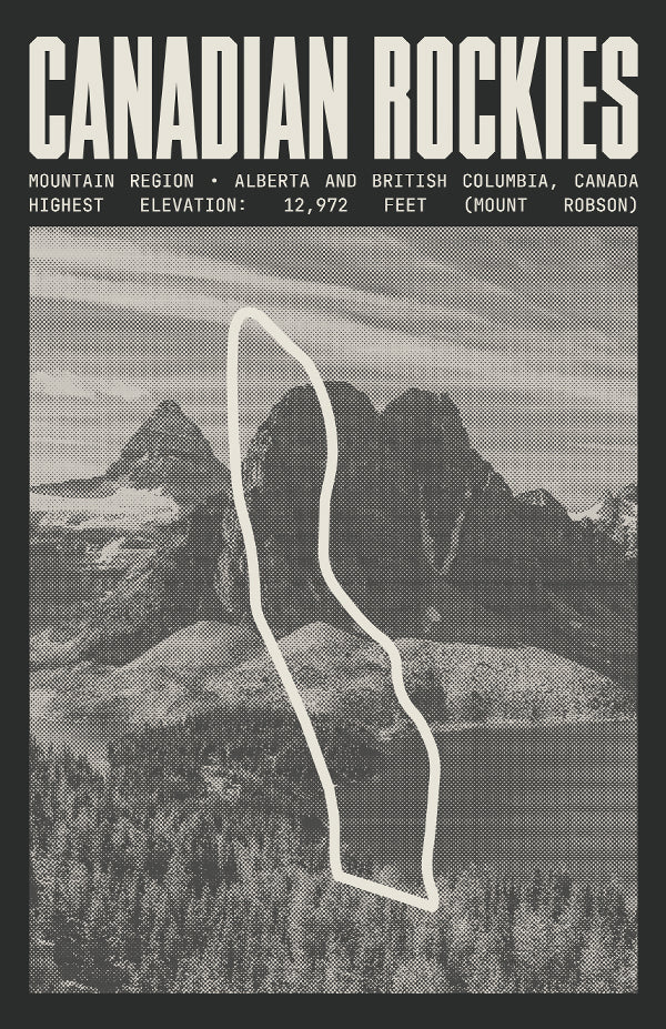 Canadian Rockies Poster