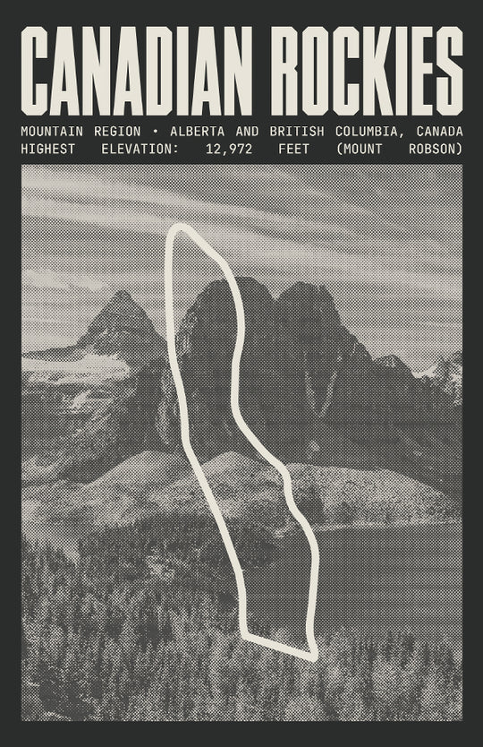 Canadian Rockies Poster