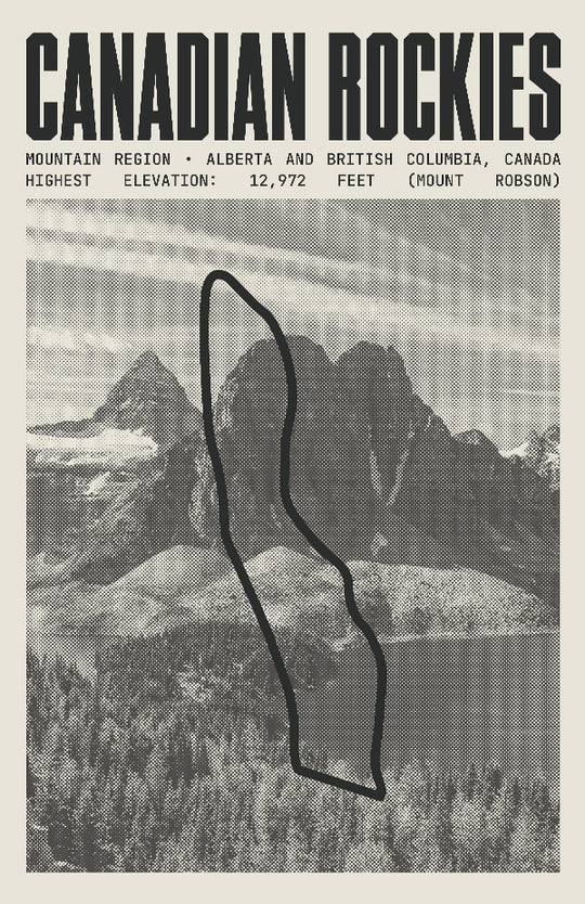 Canadian Rockies Poster