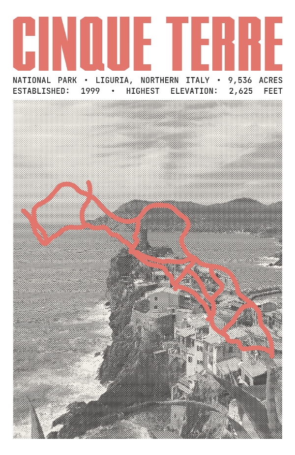 Cinque Terre National Park Poster