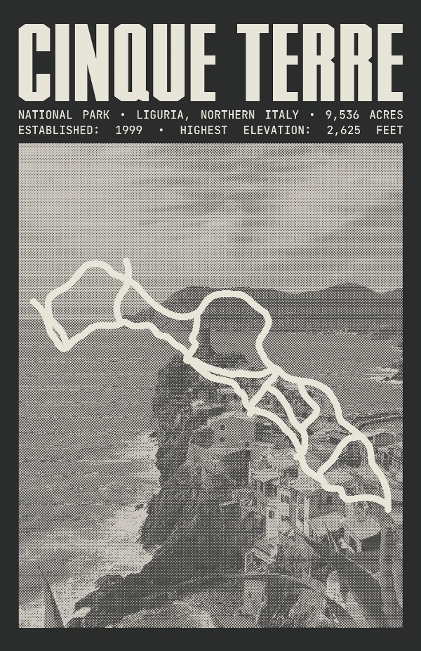 Cinque Terre National Park Poster