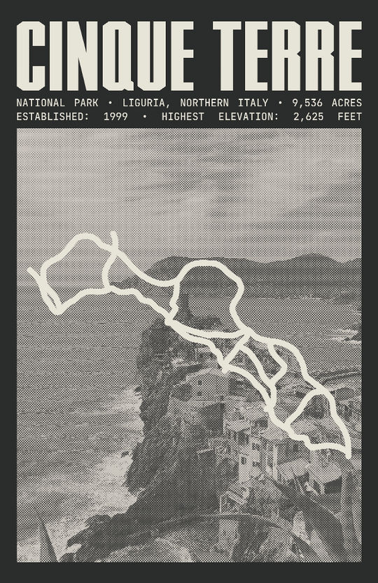 Cinque Terre National Park Poster