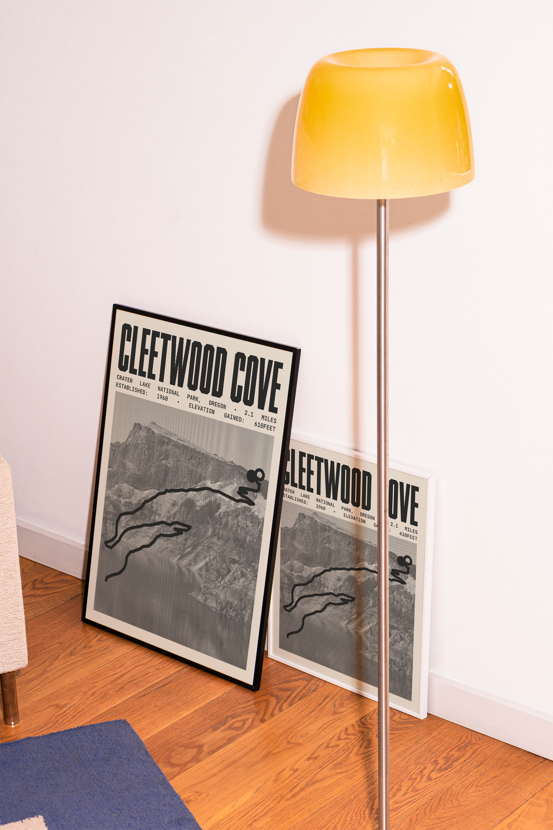 Cleetwood Cove Trail Poster | Crater Lake National Park Prints