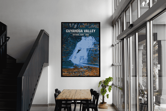 Cuyahoga Valley National Park Print | Vintage Style