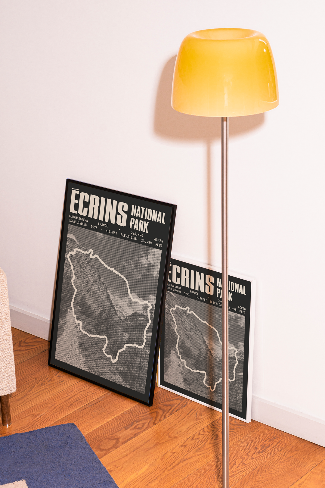Écrins National Park Poster