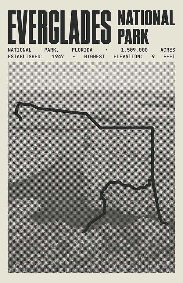 Everglades National Park Poster