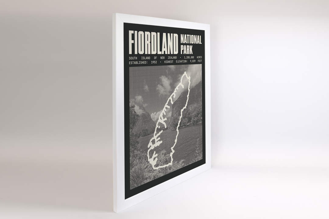 Fiordland National Park Poster