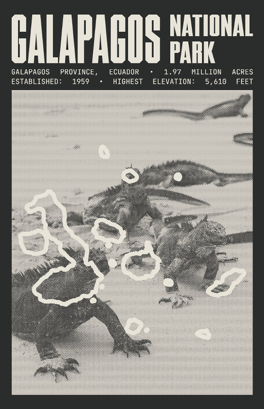 Galapagos National Park Poster