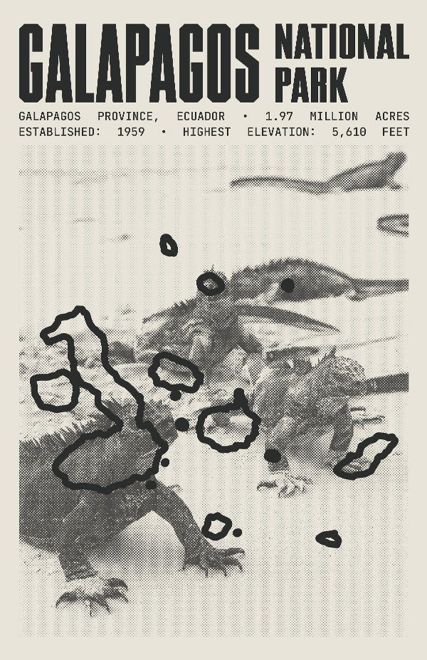 Galapagos National Park Poster
