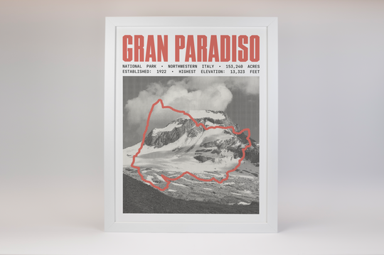 Gran Paradiso National Park Poster