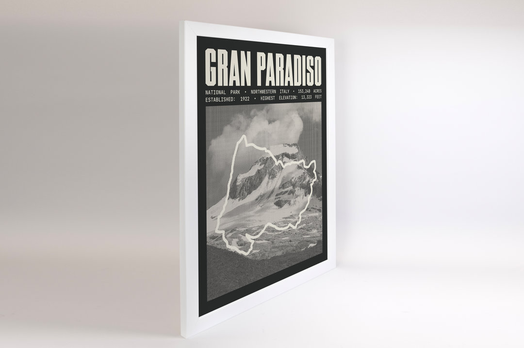 Gran Paradiso National Park Poster