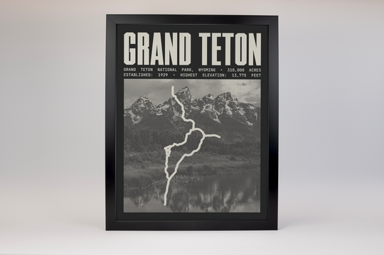 Grand Teton National Park Poster
