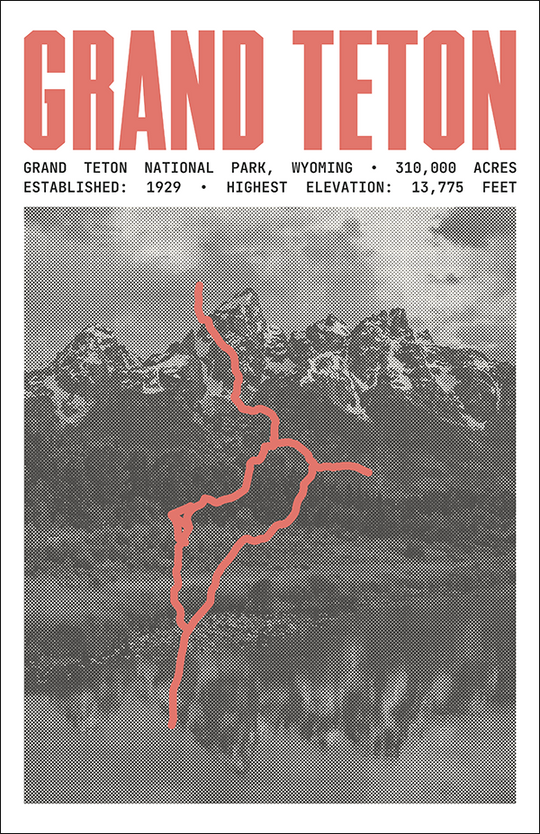 Grand Teton National Park Poster