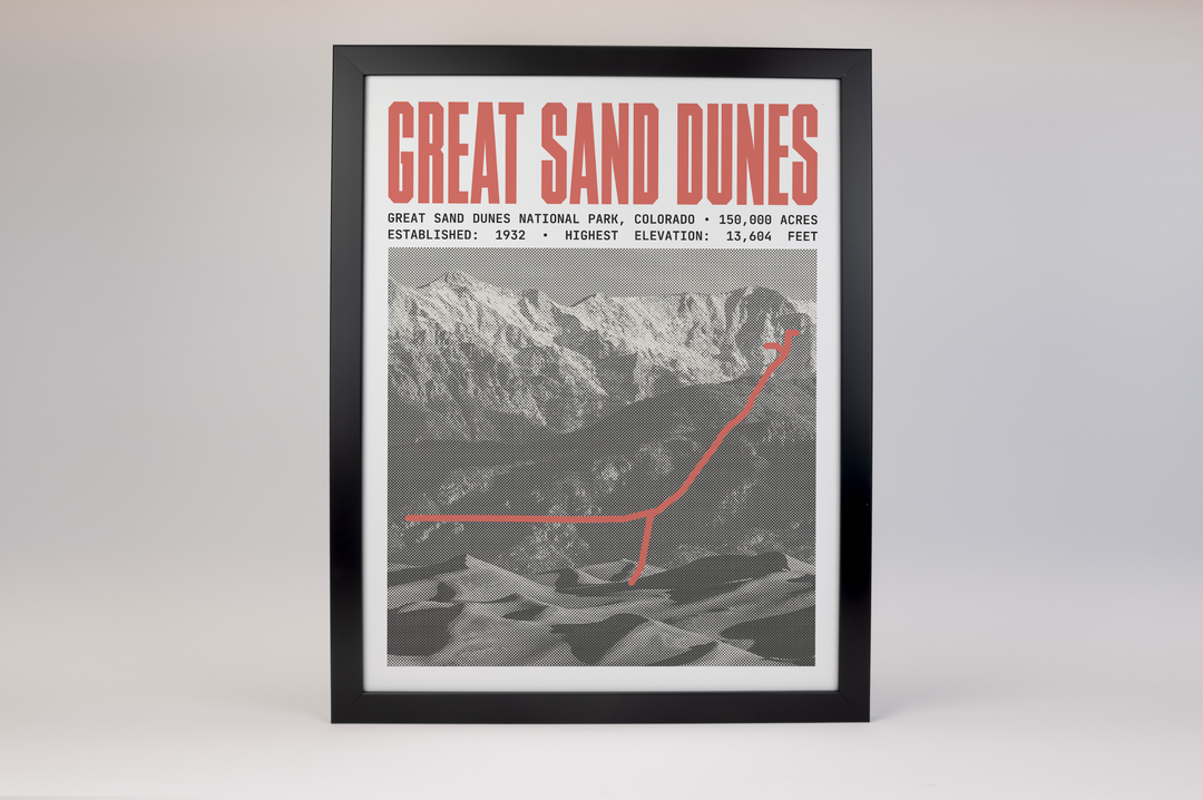 Great Sand Dunes National Park Poster
