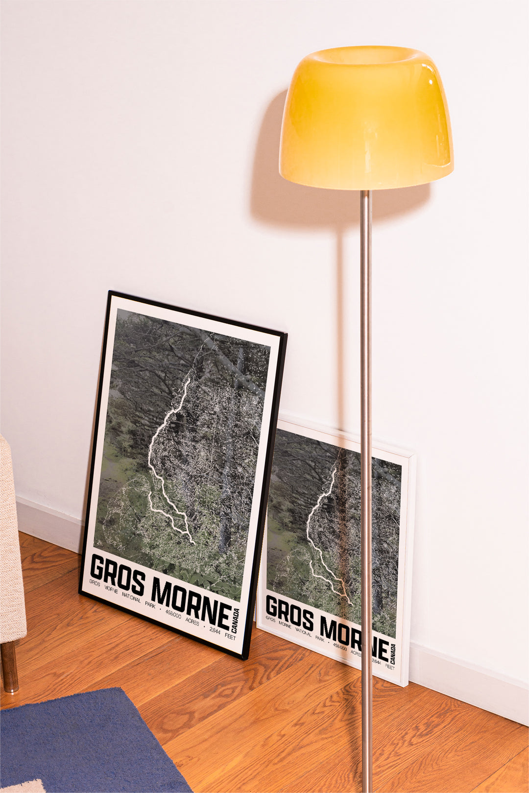 Gros Morne National Park – Perimeter Map Print