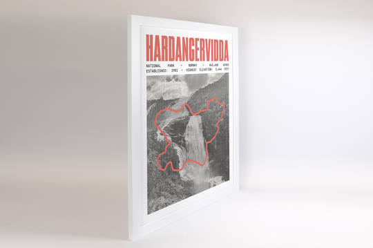 Hardangervidda National Park Poster