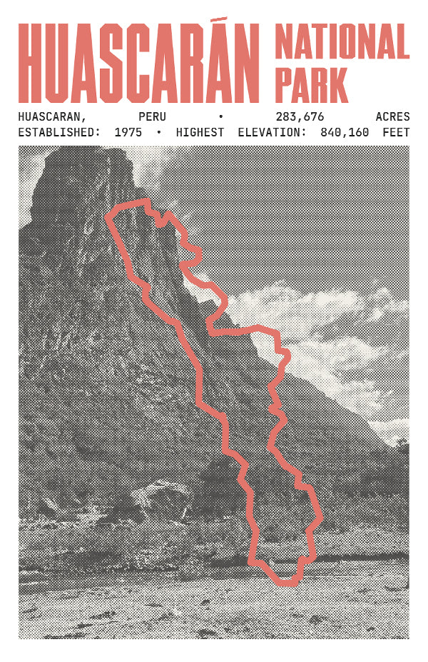 Huascarán National Park Poster