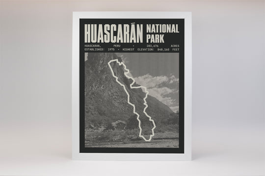 Huascarán National Park Poster