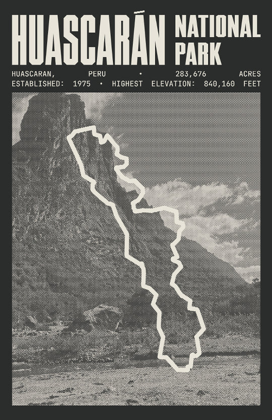 Huascarán National Park Poster