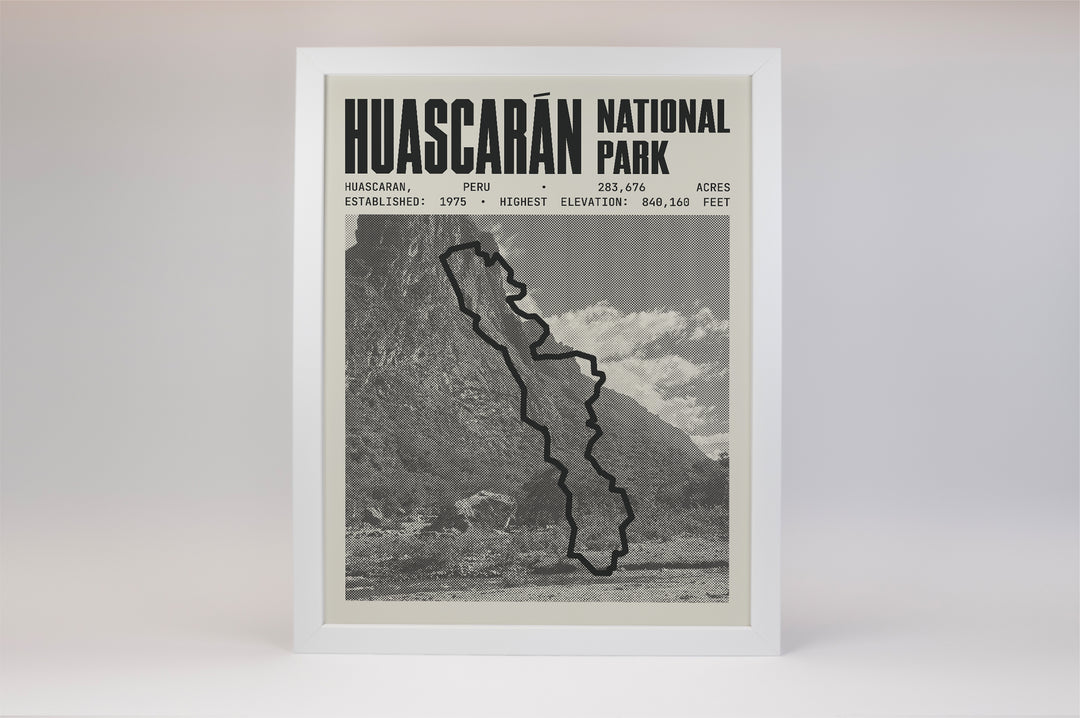 Huascarán National Park Poster
