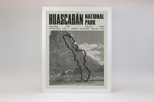 Huascarán National Park Poster