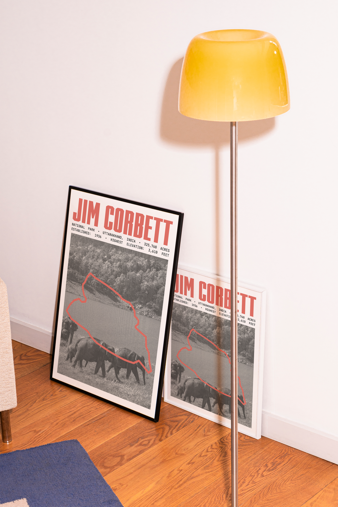 Jim Corbett National Park Poster