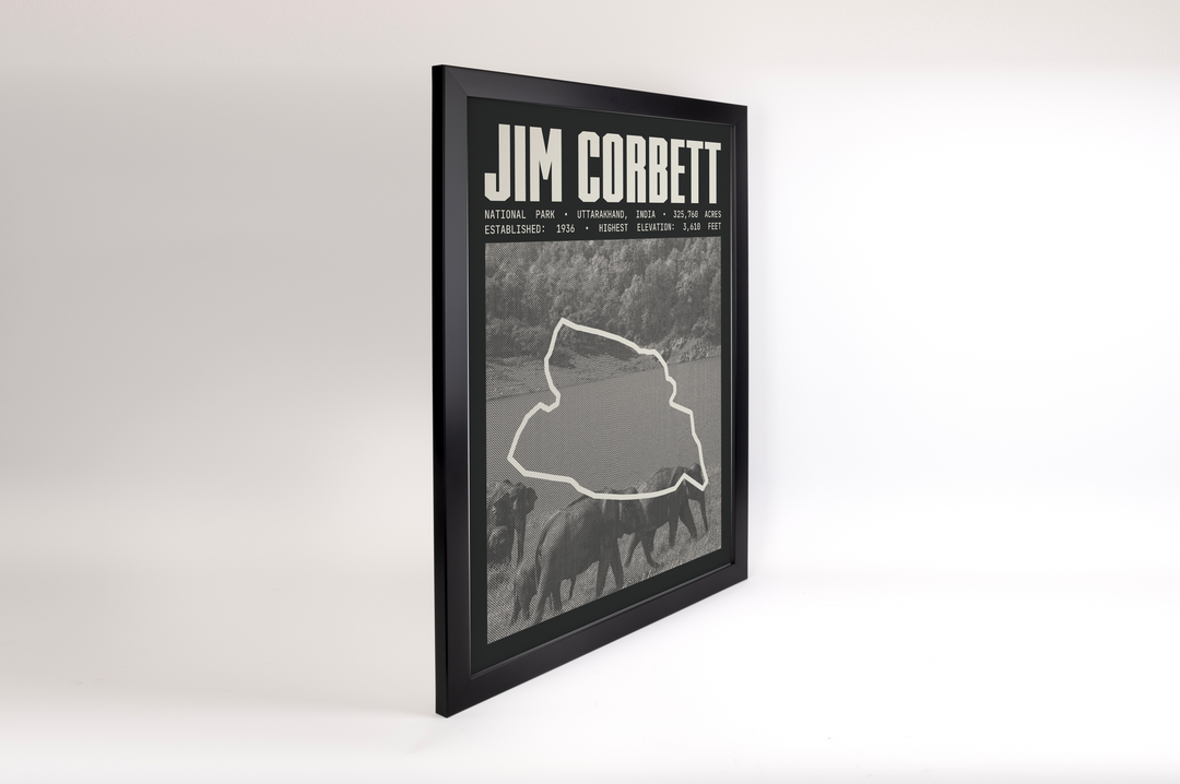 Jim Corbett National Park Poster