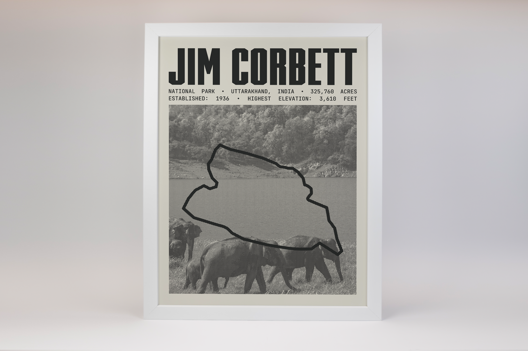 Jim Corbett National Park Poster