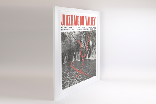 Jiuzhaigou Valley National Park Poster