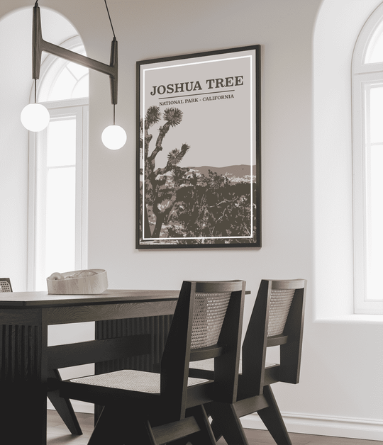 Joshua Tree National Park Print | Vintage Style