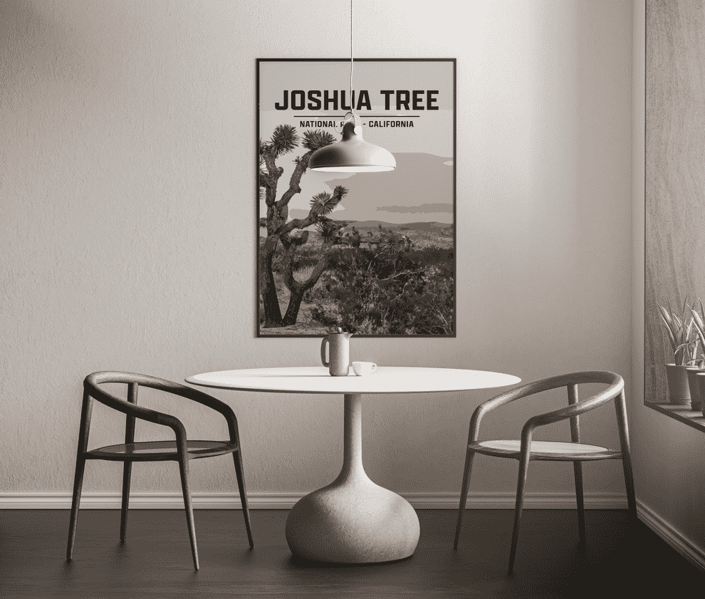 Joshua Tree National Park Print | Vintage Style
