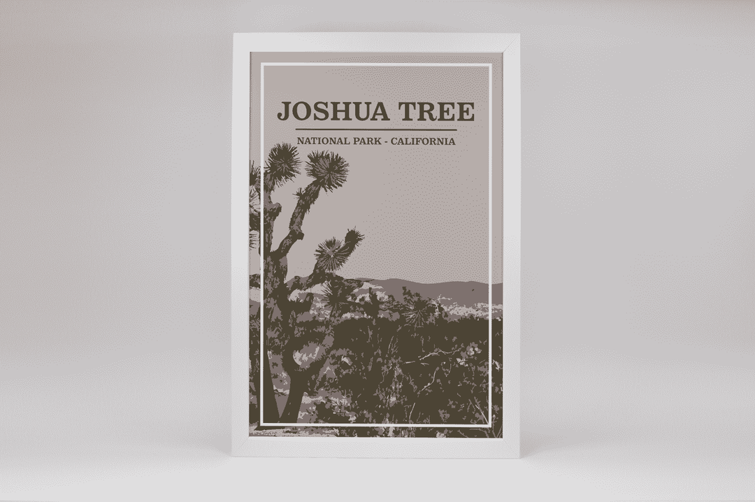 Joshua Tree National Park Print | Vintage Style