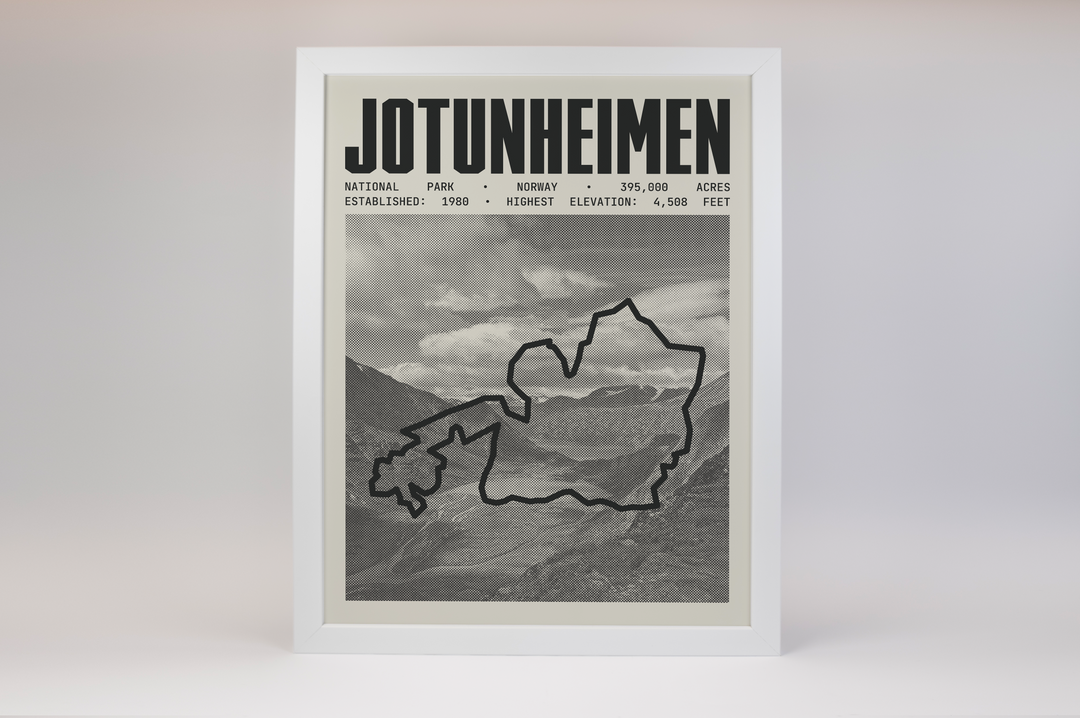 Jotunheimen National Park Poster