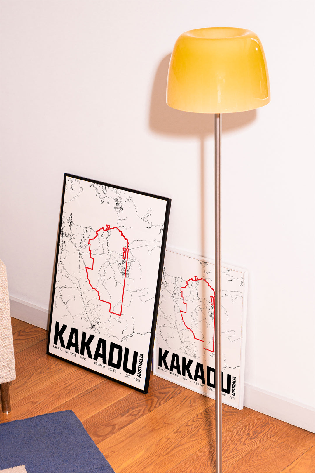 Kakadu National Park – Perimeter Map Print