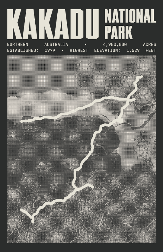 Kakadu National Park Poster