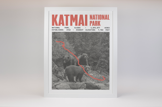 Katmai National Park Poster