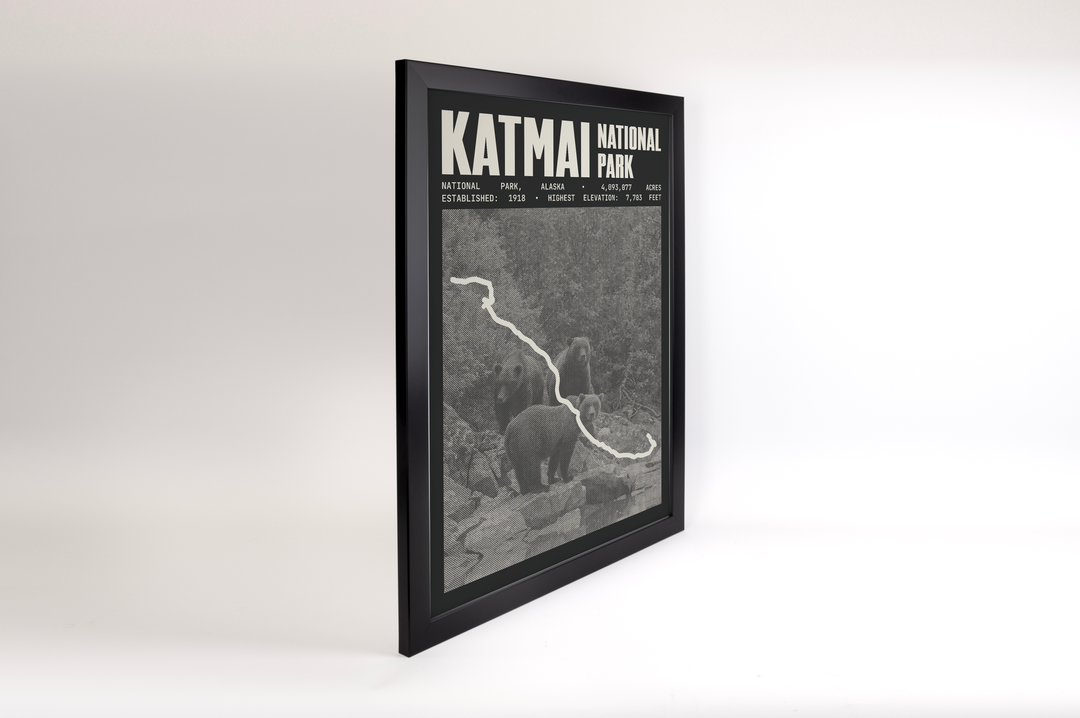 Katmai National Park Poster