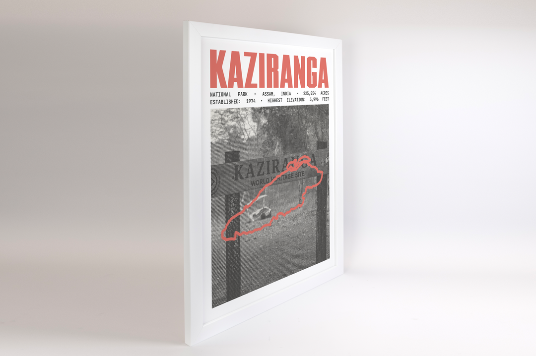 Kaziranga National Park Poster